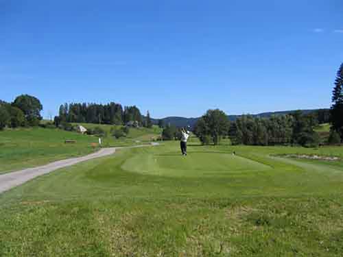 11.-Golfclub Hochschwarzwald, Abschlag Bahn 8